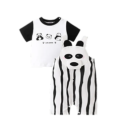 Kiditude Unisex Kids Printed T-shirt with Shorts'(